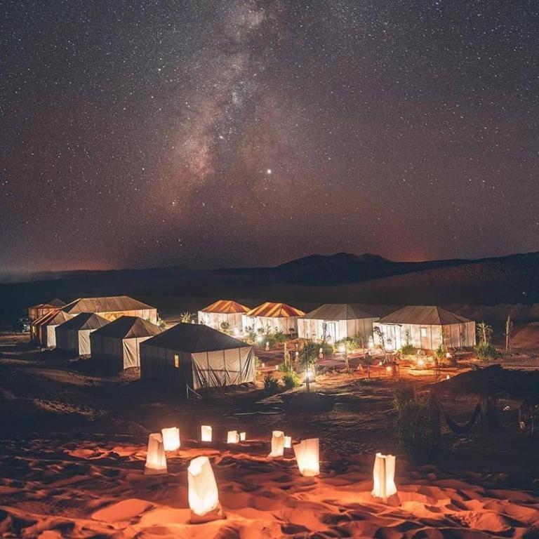 Ahlam Luxury Camp Hotell Merzouga Exteriör bild