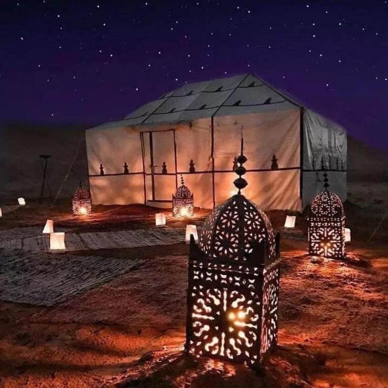 Ahlam Luxury Camp Hotell Merzouga Exteriör bild