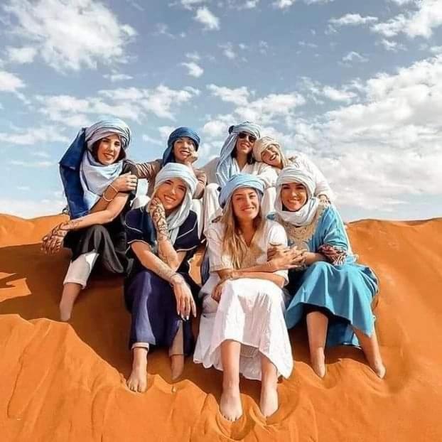 Ahlam Luxury Camp Hotell Merzouga Exteriör bild